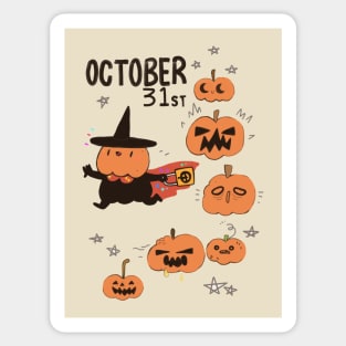 Halloween 31 Sticker